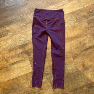 Lululemon Size 8 - great condition - slick material
